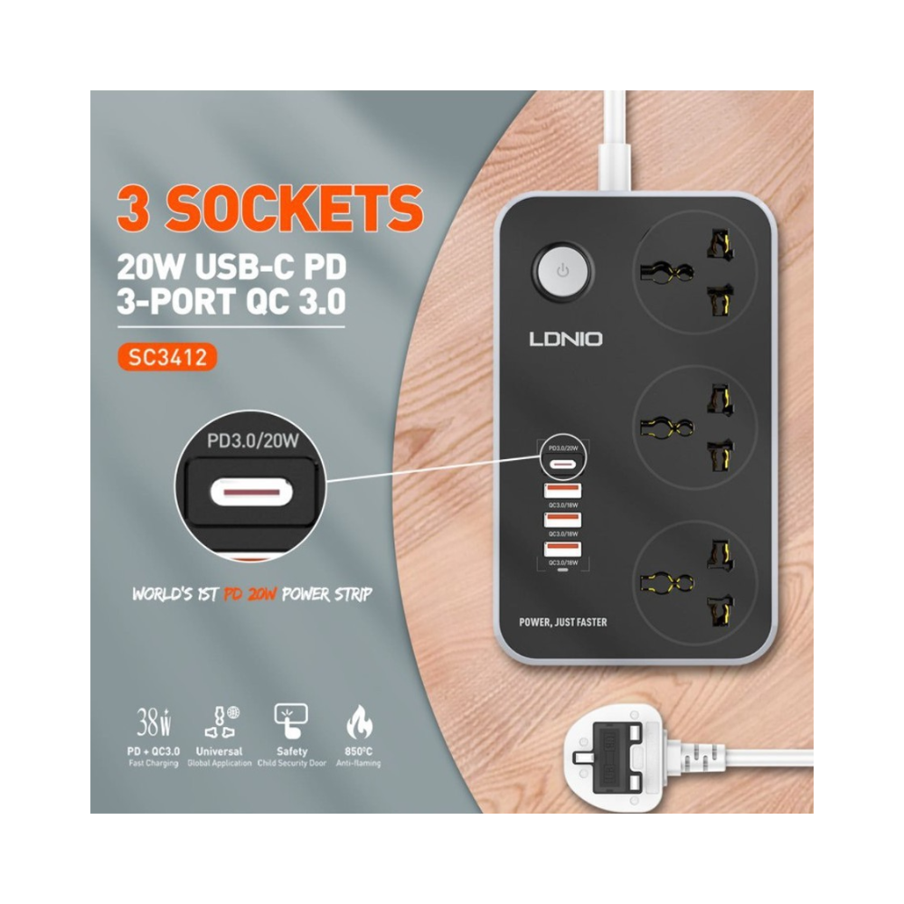 LDNIO Extension Board SC3412