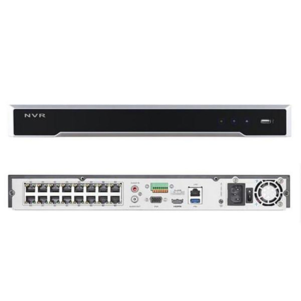 Hikvision DS-7616NI-2/16P Up to 16 channel IP cameras 16Port POE
