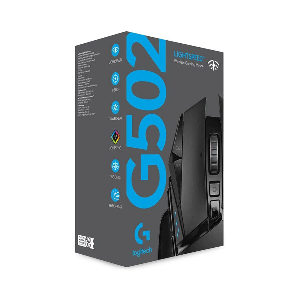 Logitech Wireless Gaming Mouse G502 Lightspeed - mouse - 2,4 GHz