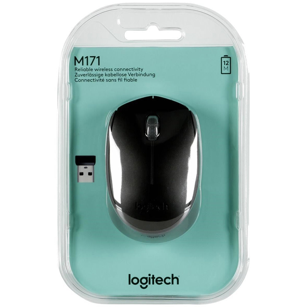 Buy Logitech M191 Black Full Size Ambidextrous Curve Design, USB