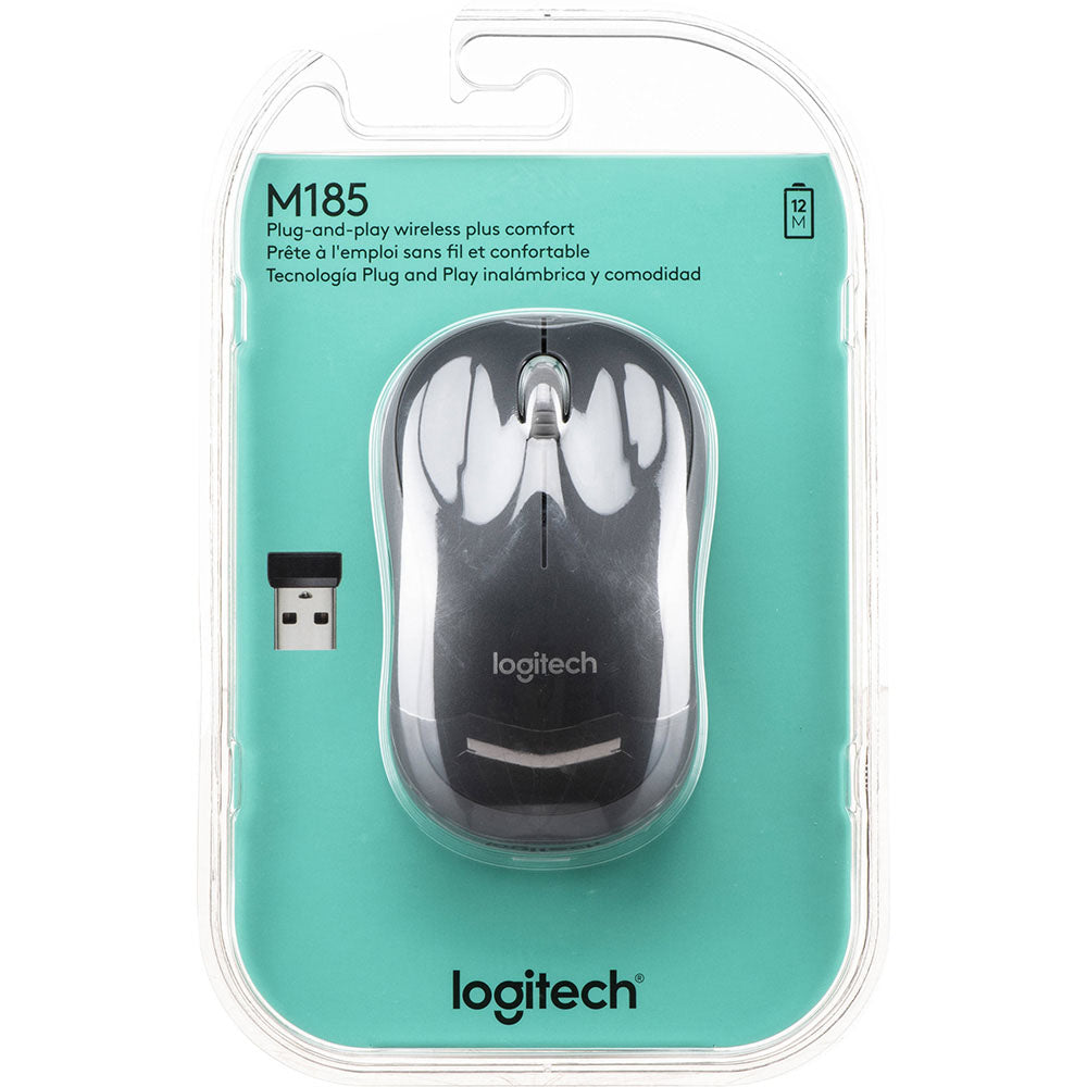 Logitech M185 Wireless Mouse (4627254411364)