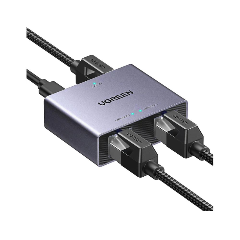 UGREEN 1 to 2 1000Mbps LAN Splitter - 45311