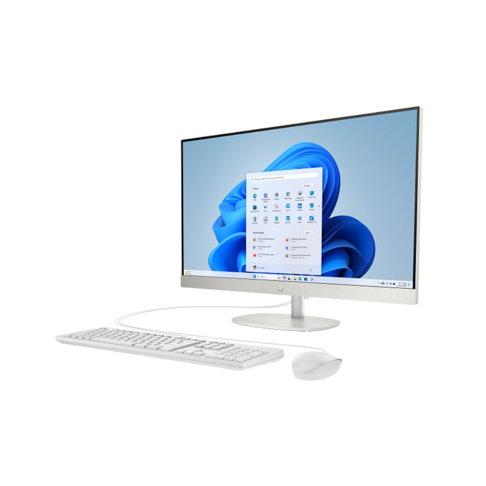 HP AIO 27-CR2037nh U7-255U 8GB 512GB SSD Touch Shared DOS White