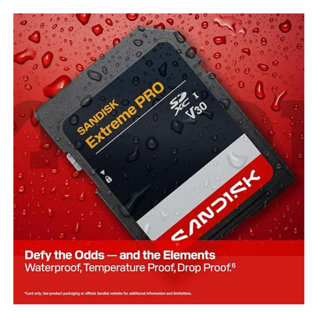 SANDISK Extreme PRO microSD 128GB R250MB/s - W120MB/s