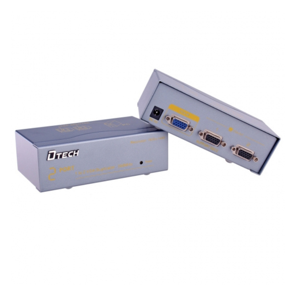Dtech Splitter DT-7352 VGA 2 Ports