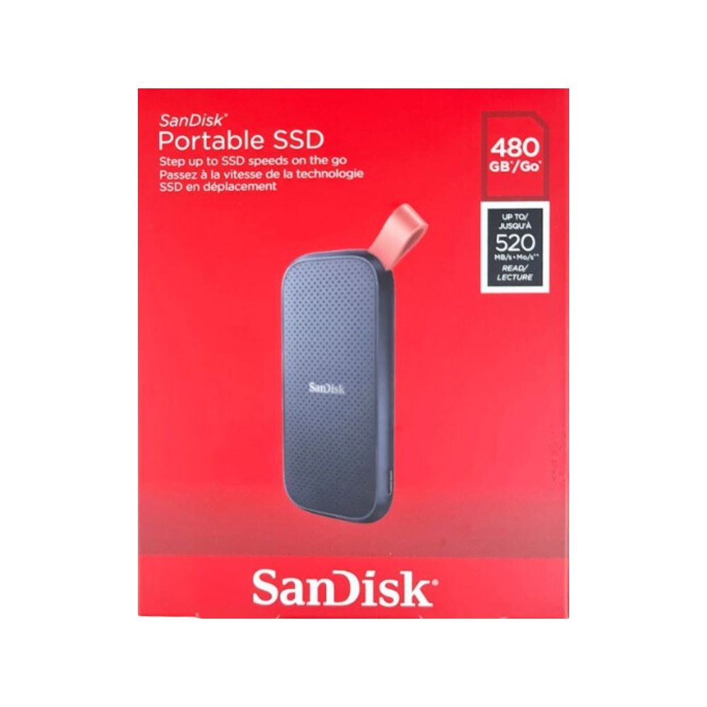 Sandisk SSD Portable 480GB 520mb/s E30