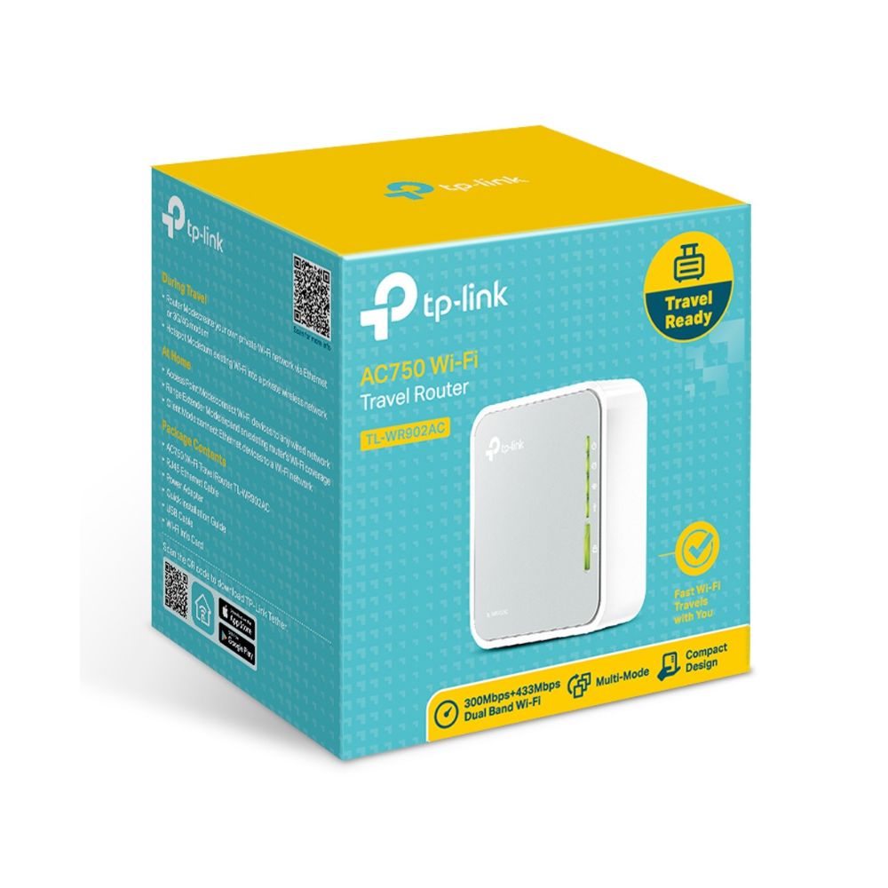 TP-Link Wireless Travel Router TL-WR902AC