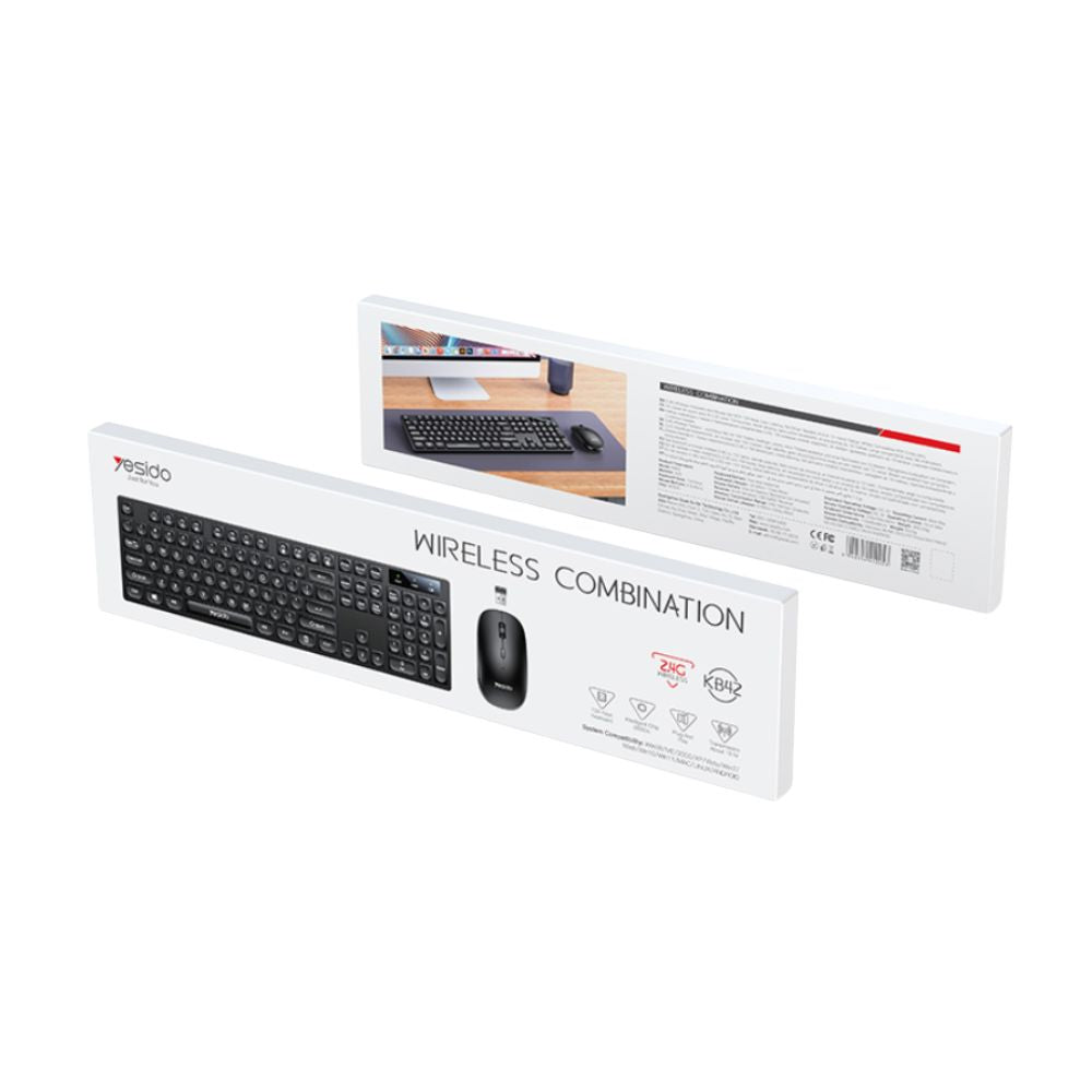Yesido KB42 Wireless Keyboard and Mouse