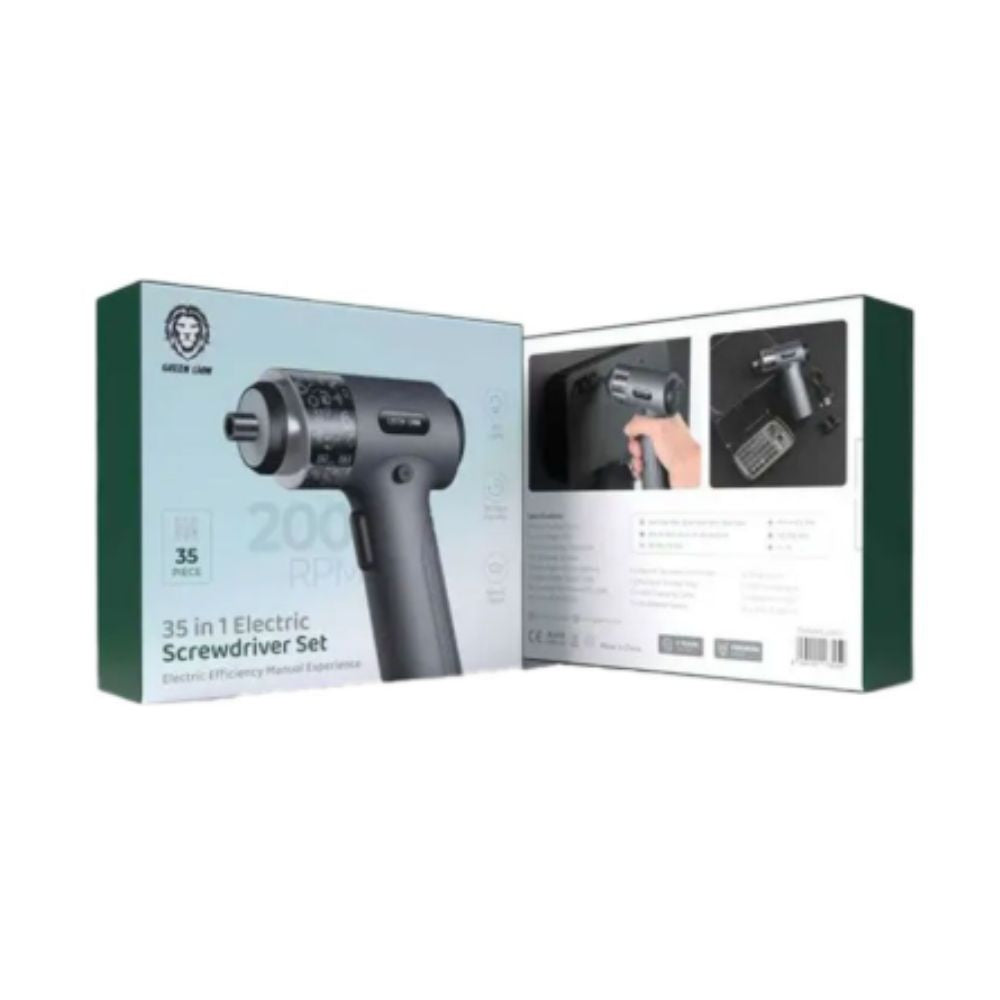 Green Lion 35 in 1 Electric Screwdriver Set