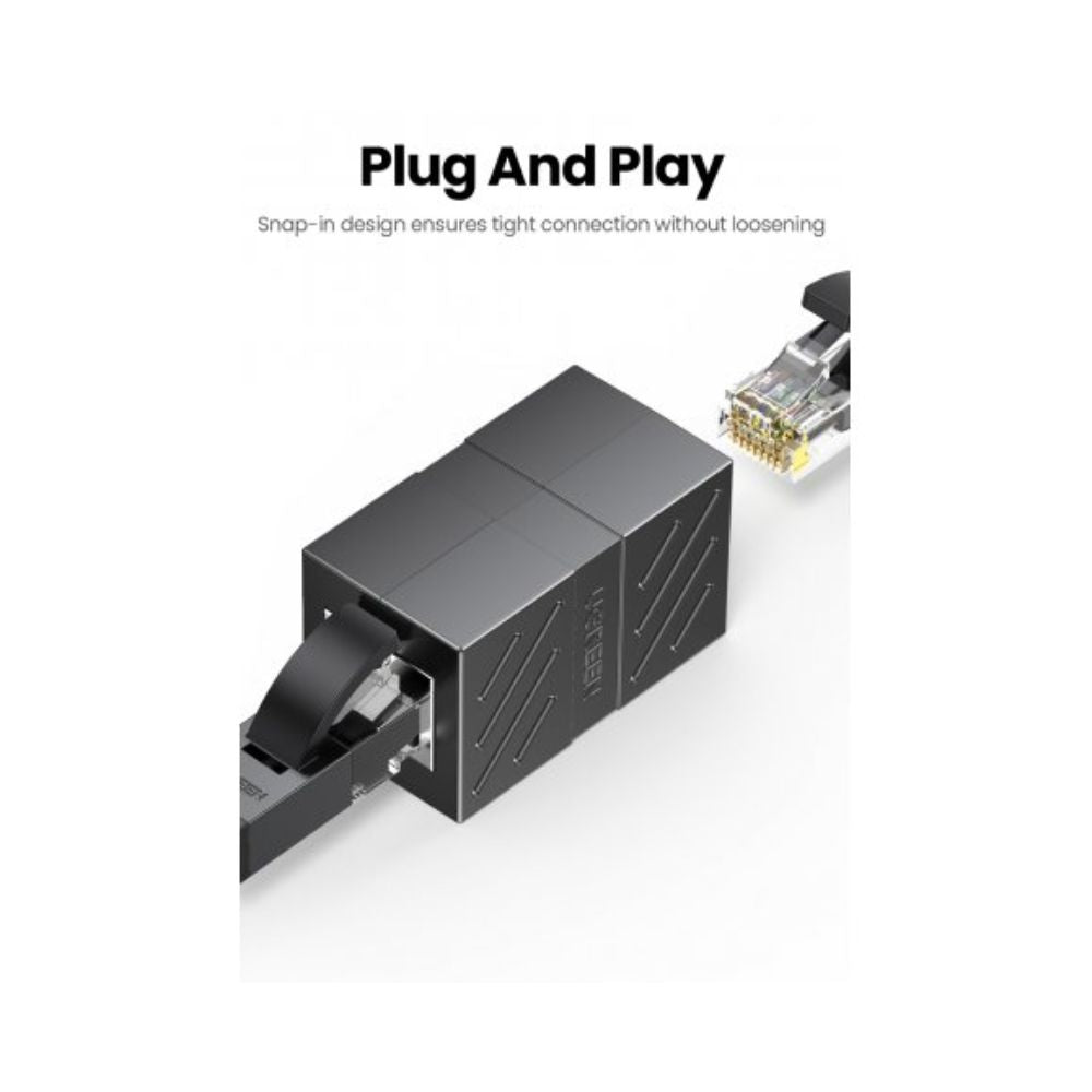 Ugreen 20390 RJ45 Network Keystone jack Inline Coupler F to F