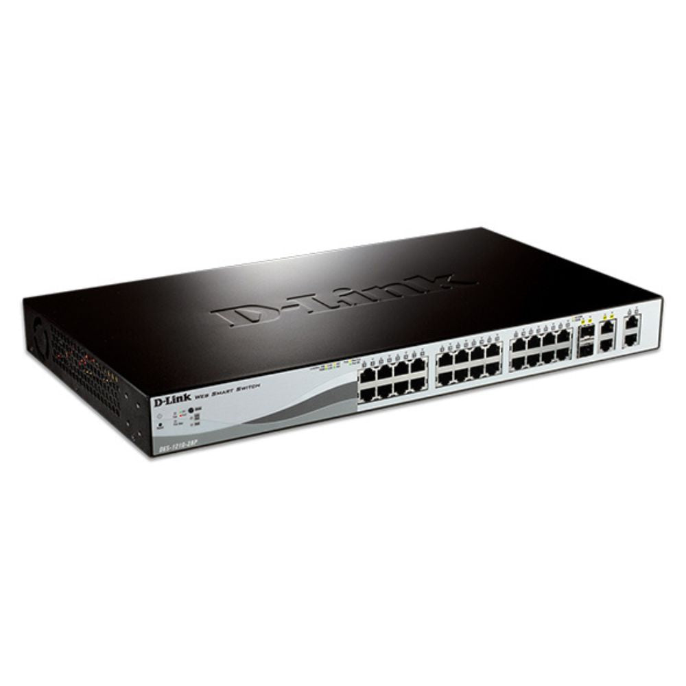 D-Link Switch 24 port POE DES-1210-28P