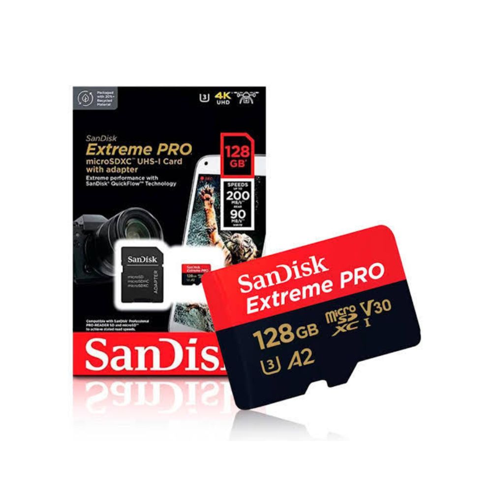 Sandisk Micro SD Extreme 128GB 200MB/S