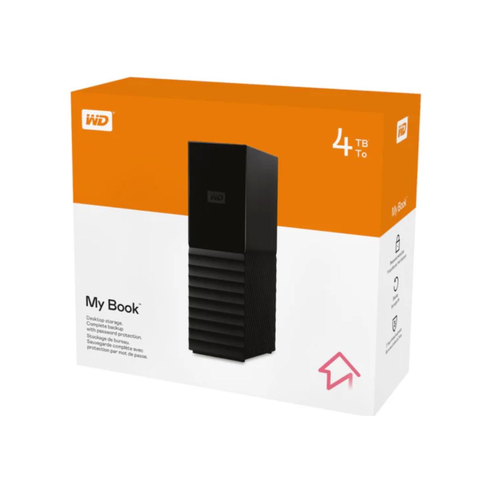 WD My Book 4TB Desktop External Hard Drive