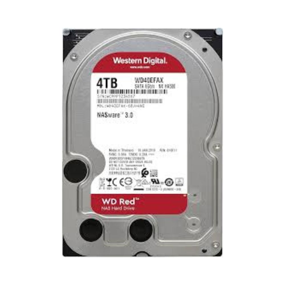 WD Red Internal Hard Drive 3.5 Inch 4TB WD40EFAX