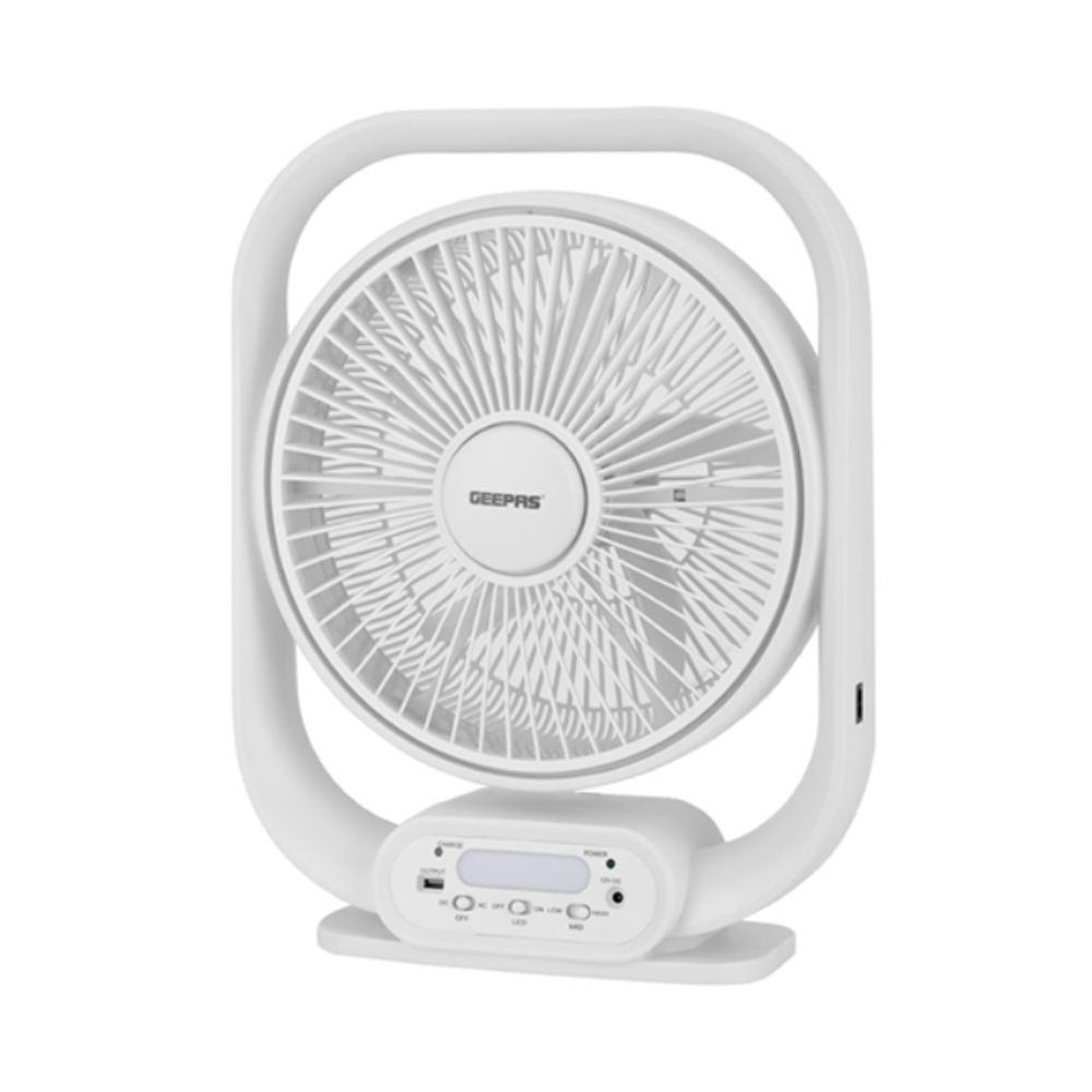 GEEPAS GF21189 Rechargeable Fan