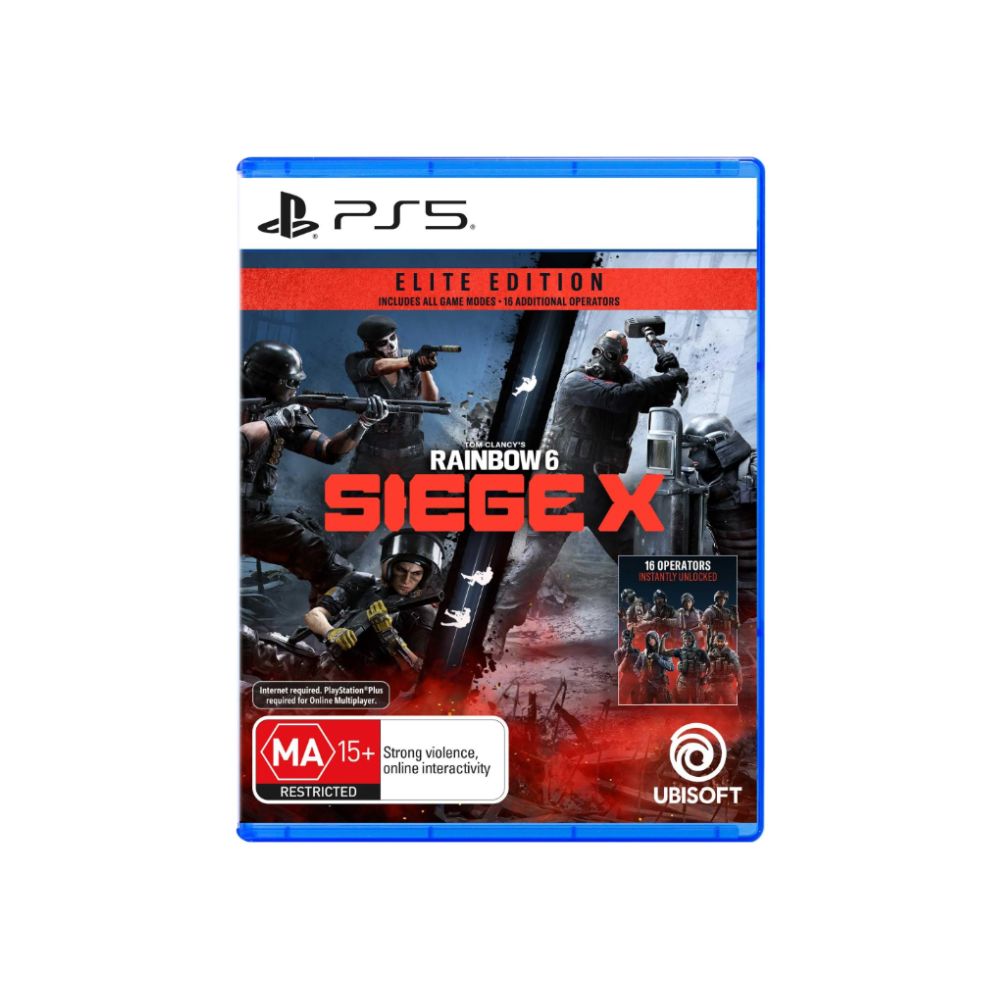 PS5 Game- Tom Clancy's Rainbow Six Siege X - Elite Edition