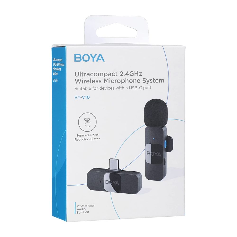 Boya Wireless Microphone Single USB-C BY-V10