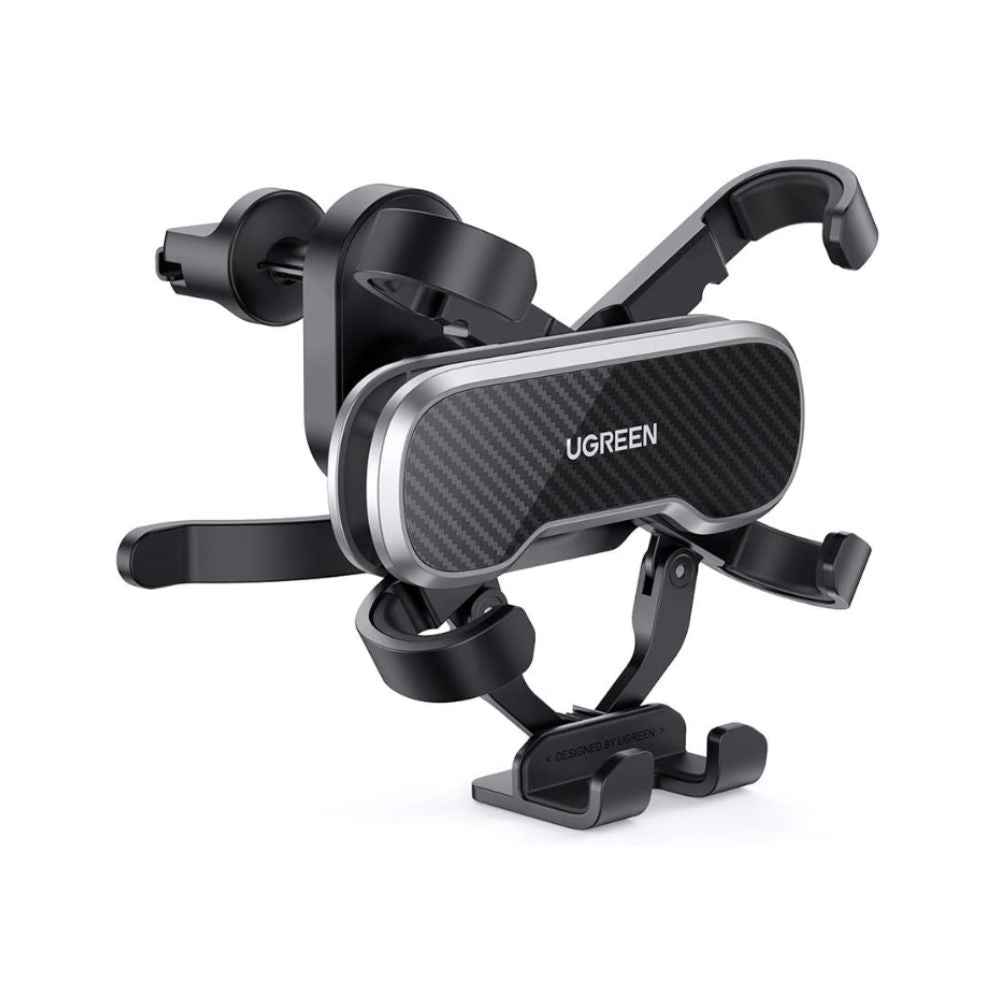 UGREEN 80871 Car Phone Mount Retractable Air Vent Gravity Cell Phone Holder Cradle with Hook