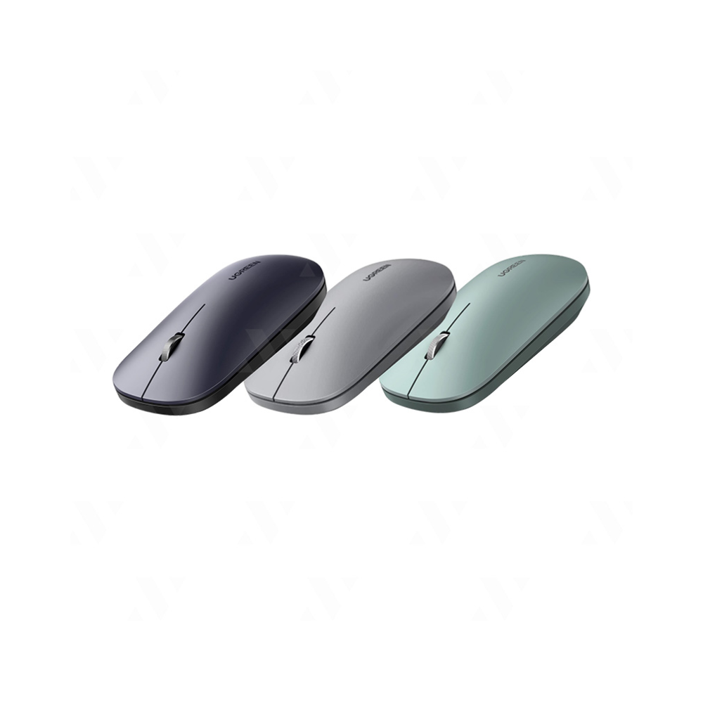 Ugreen 90374 Portable Wireless Mouse (Green)