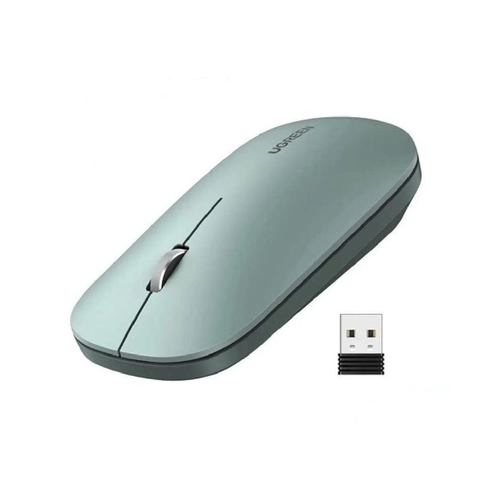 Ugreen 90374 Portable Wireless Mouse (Green)