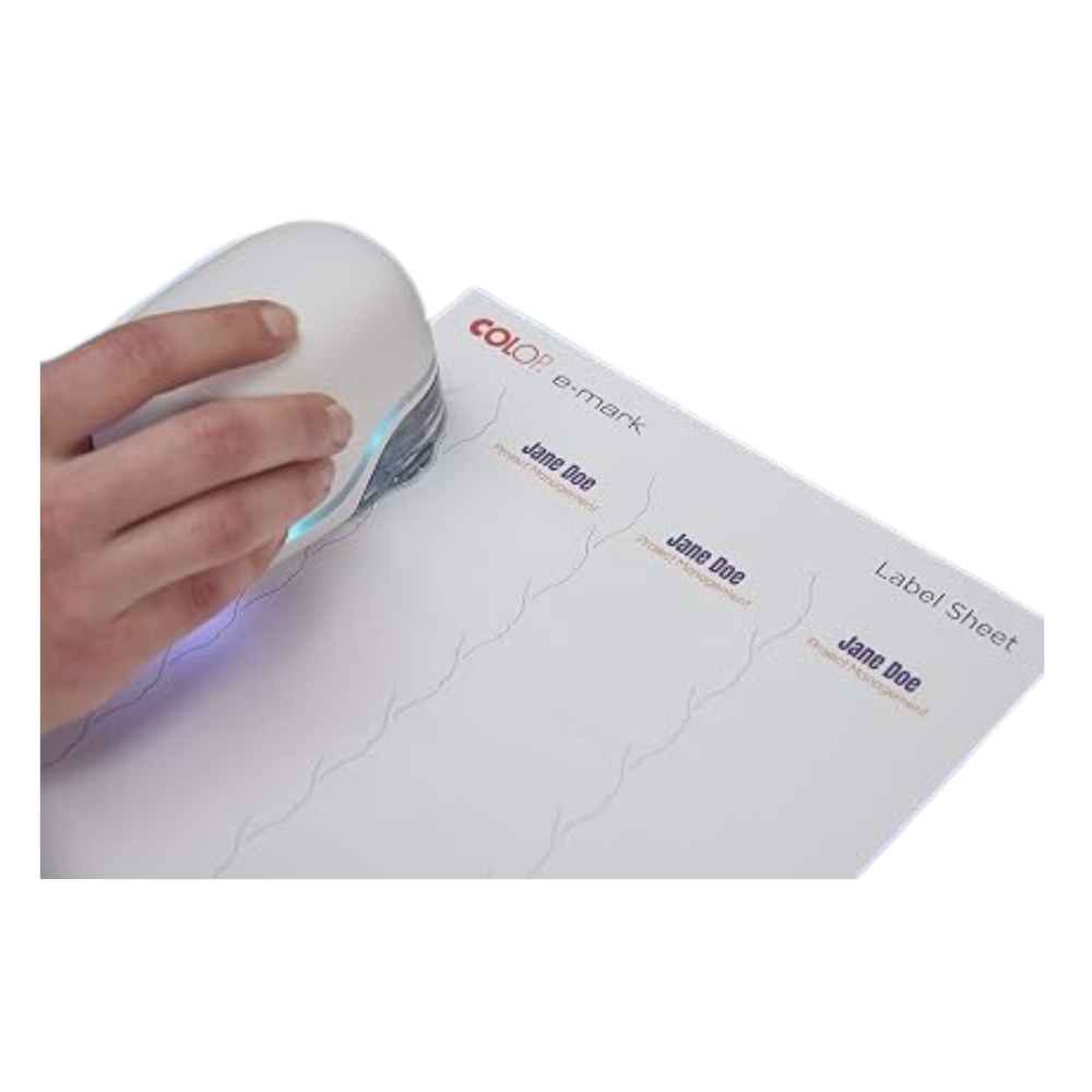 COLOP E-Mark Labels E-Mark 1 Package = 10 sheets