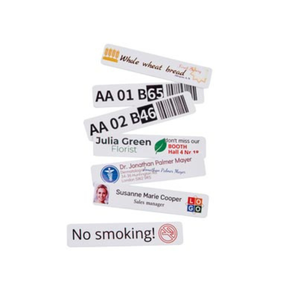 COLOP E-Mark PVC Adhesive Sign 80 x 18 mm (1 pack = 50 pcs.)