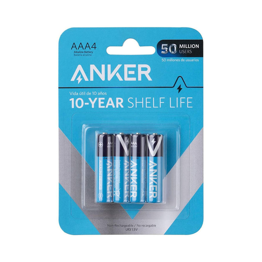 Anker AAA Pack of 4 Alkaline Battery