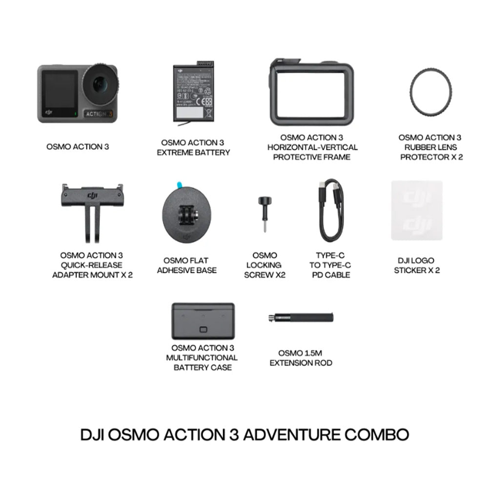DJI Osmo Action 3 Adventure Combo – Starlite