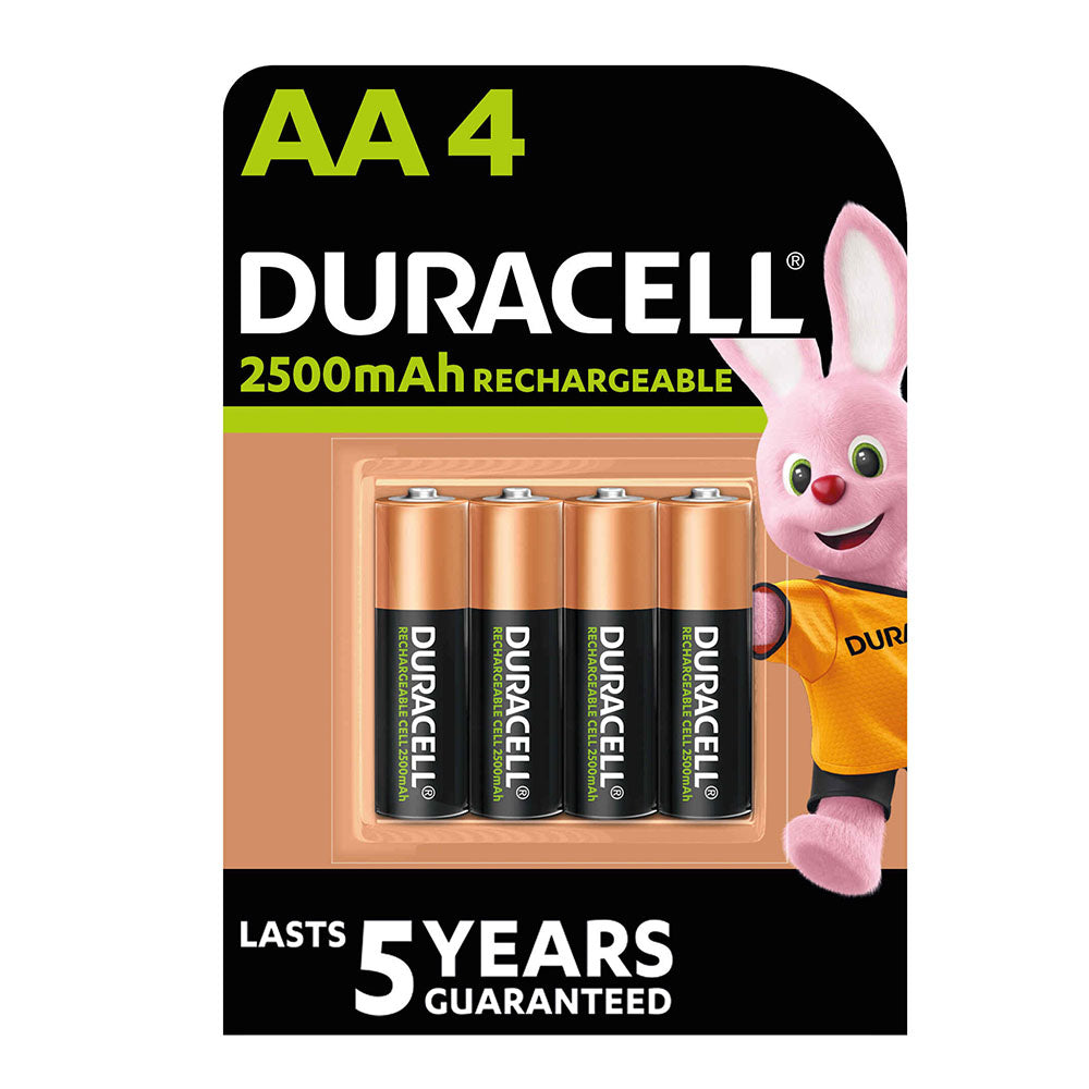 Duracell Battery AA 2500MAH Rechargeable