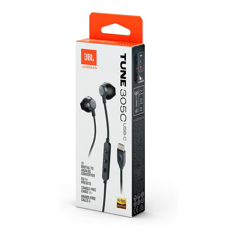 JBL Tune 305C USB-C Wired Earphone