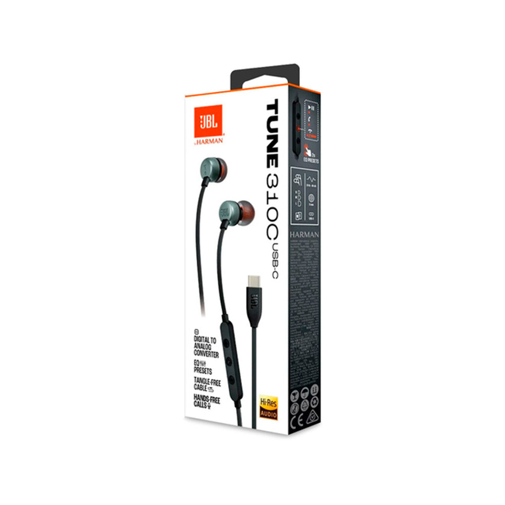 JBL Tune 310C USB-C Wired Earphone