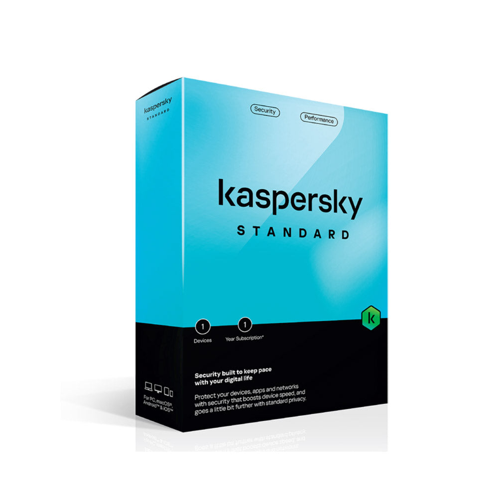 Kaspersky Standard Anti-Virus 1 User 3 Kaspersky Standard Antivirus 1 User