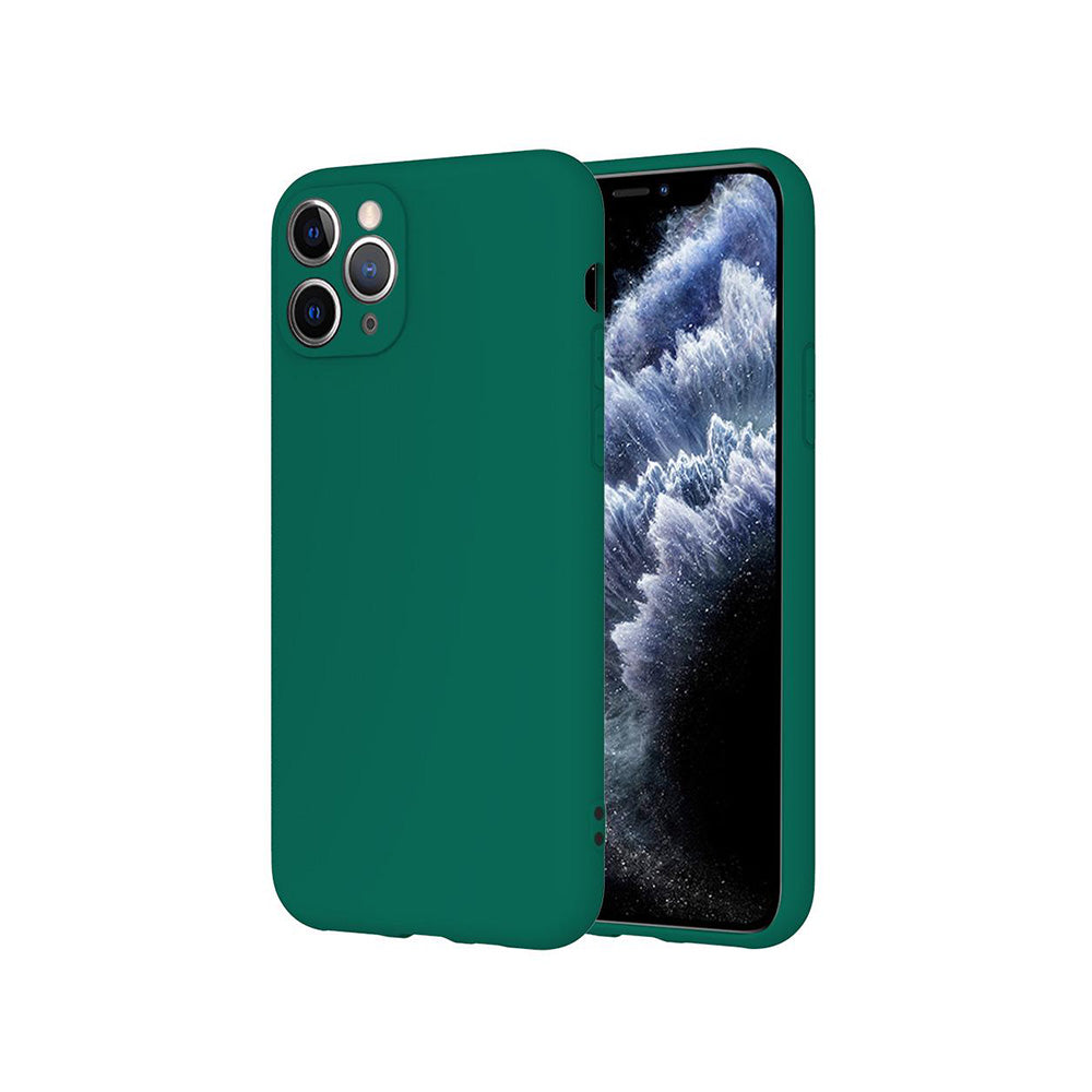 Green Liquor Silicone Case Iphone 12 Pro Max 6.7'' (4858659143780)