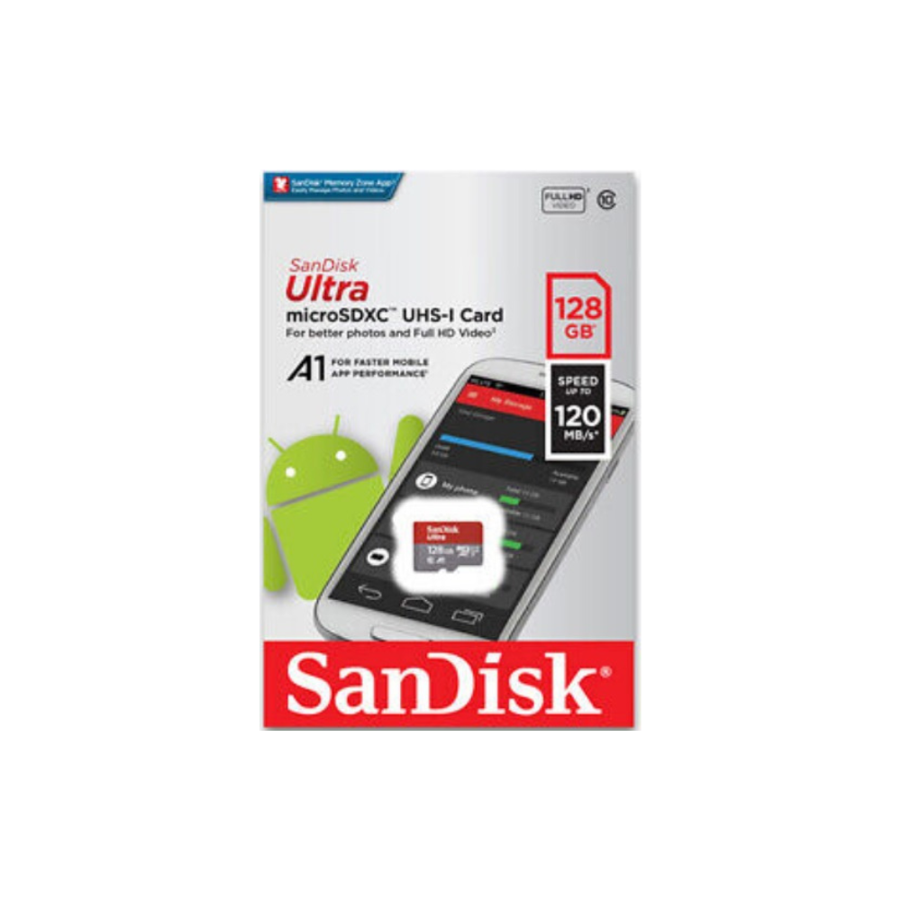 Sandisk ultra 2025 plus 128gb microsd