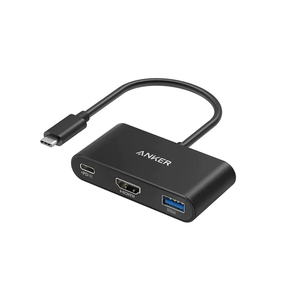 Anker USB C Hub Adapter, PowerExpand+ 7-in-1 USB C Hub, with 4K USB C to  HDMI, 60W Power Delivery, 1Gbps Ethernet