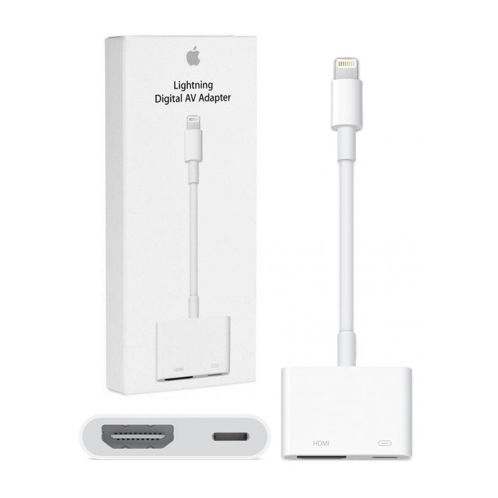 Apple MD826AMA Lightning vers L'adaptateur AV Numérique Blanc prix et  fonctions