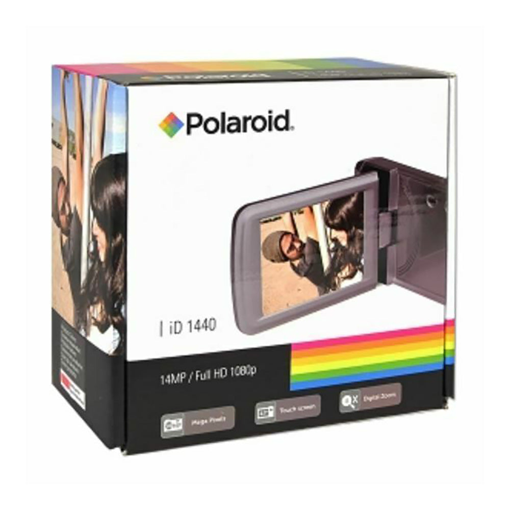 Polaroid ID1440-BLK 14MP/4x Digital Zoom Full HD 1080p Camcorder w/2.7