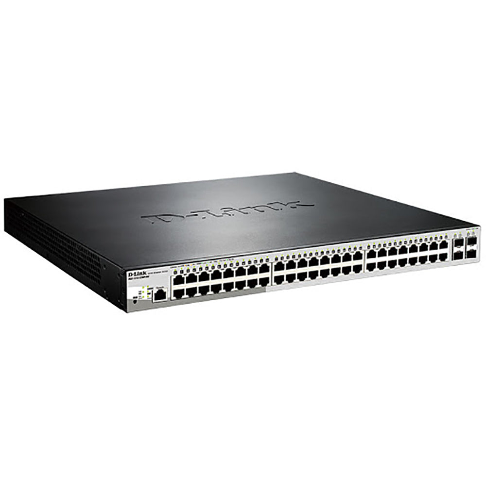 D-Link DGS-1210-52MP 52-Port Fast Ethernet PoE Smart Switch (4625598185572)