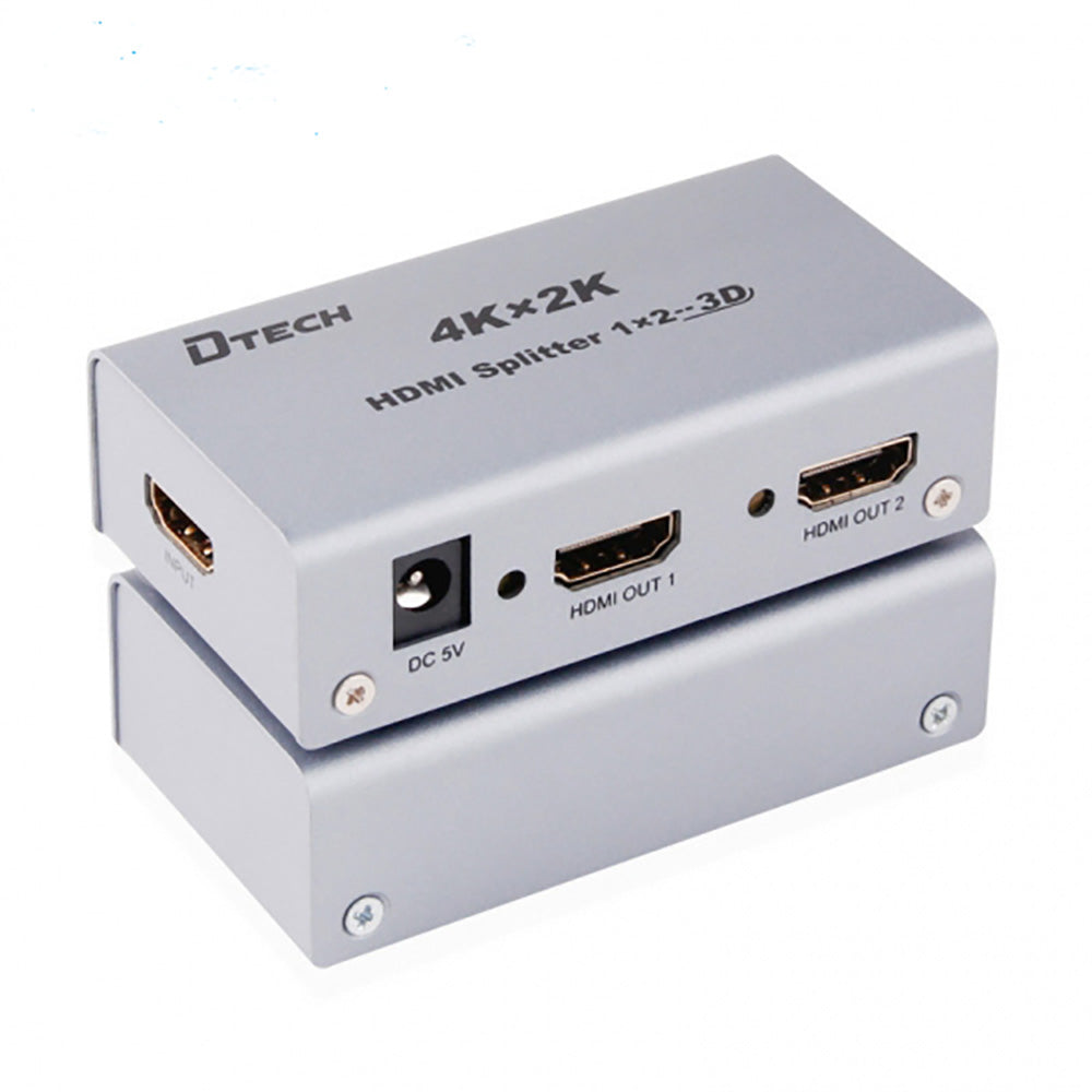 Dtech HDMI Splitter 2 Ports DT-7142A (4627298353252)