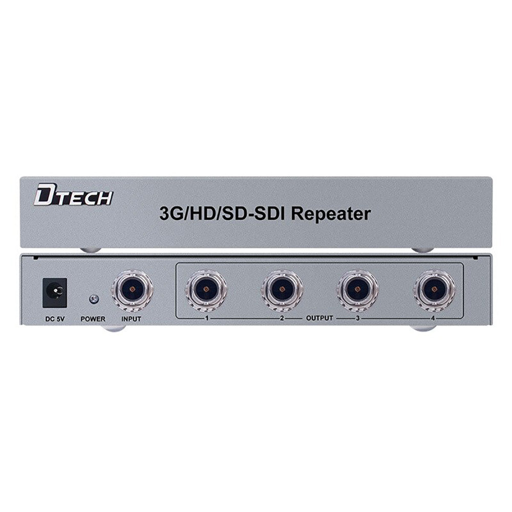 Dtech SDI Splitter 4 Ports DT-7304 (4725311996004)
