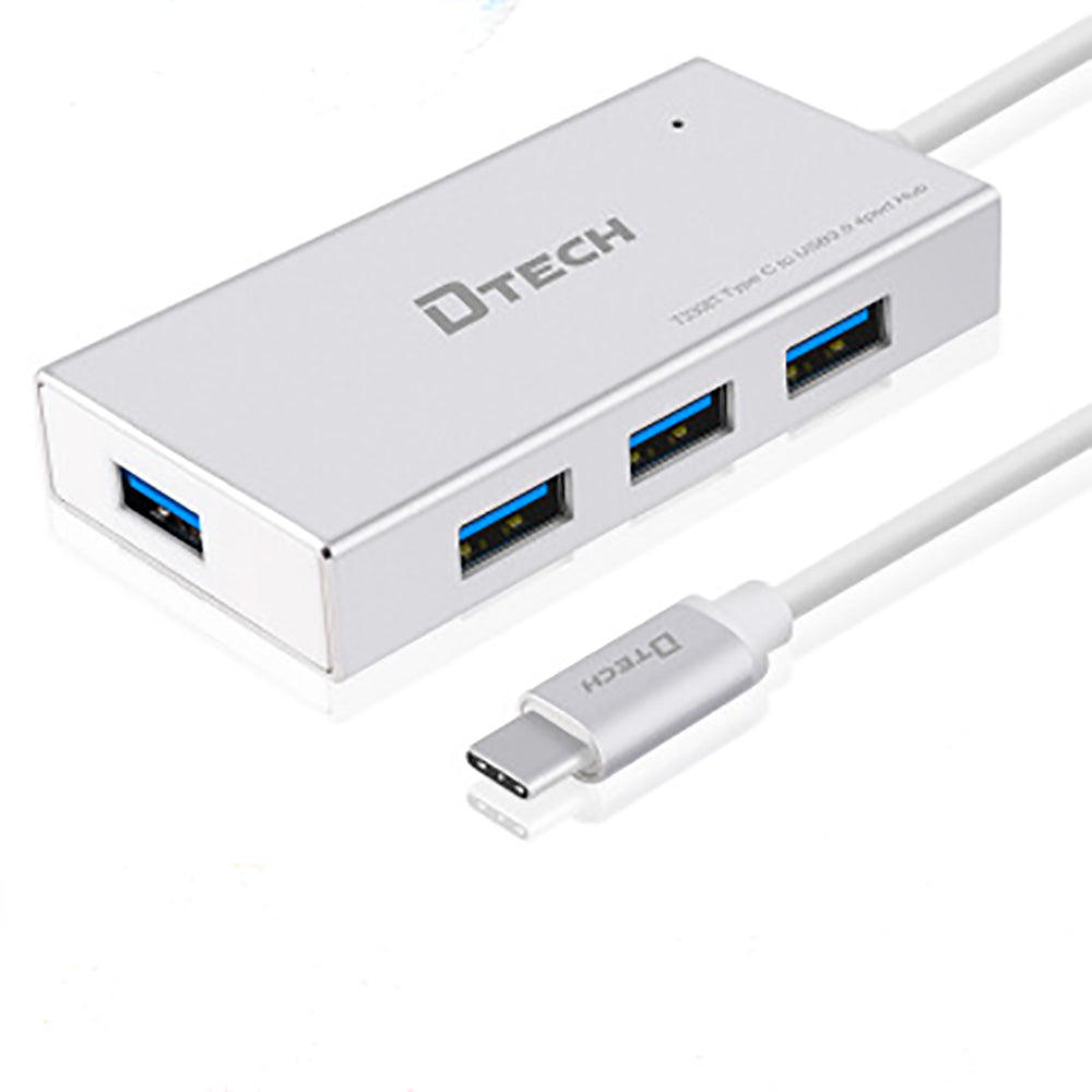 Dtech Type C USB Hub 1.2M DT-3308