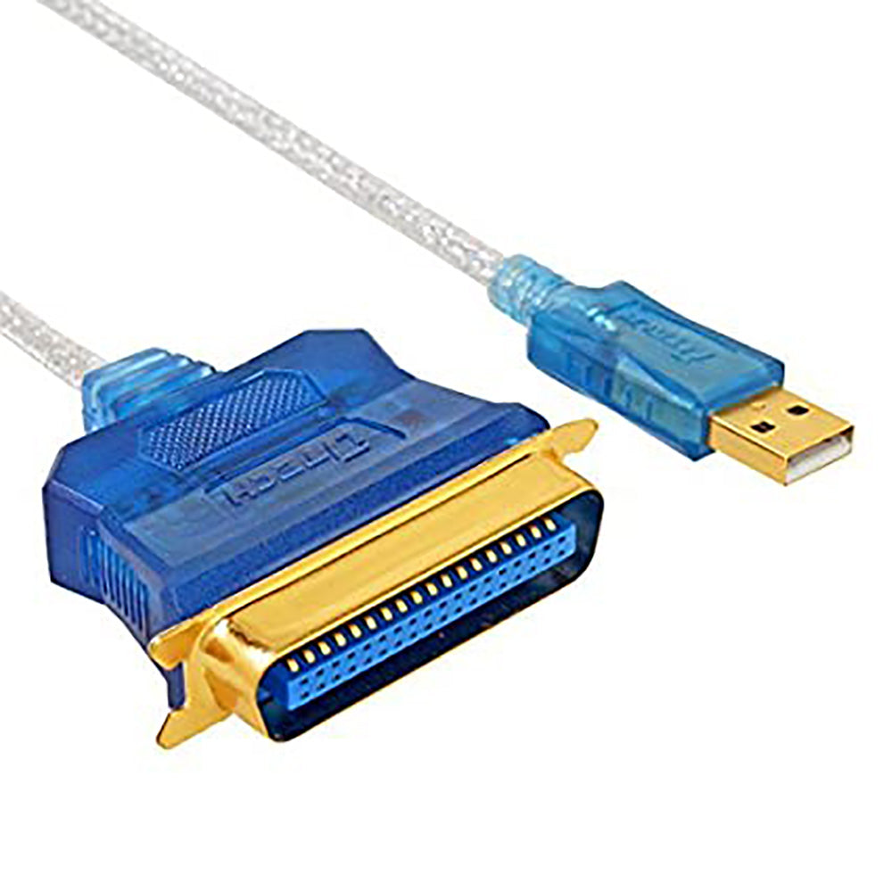 Dtech USB To Parrallel 1.8M 1284 (4726630383716)
