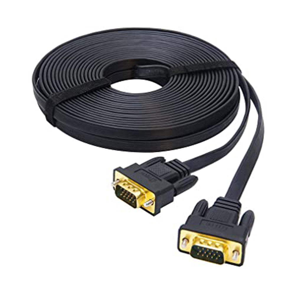 Dtech VGA Flat Cable 15M DT-69F15 (4806420299876)