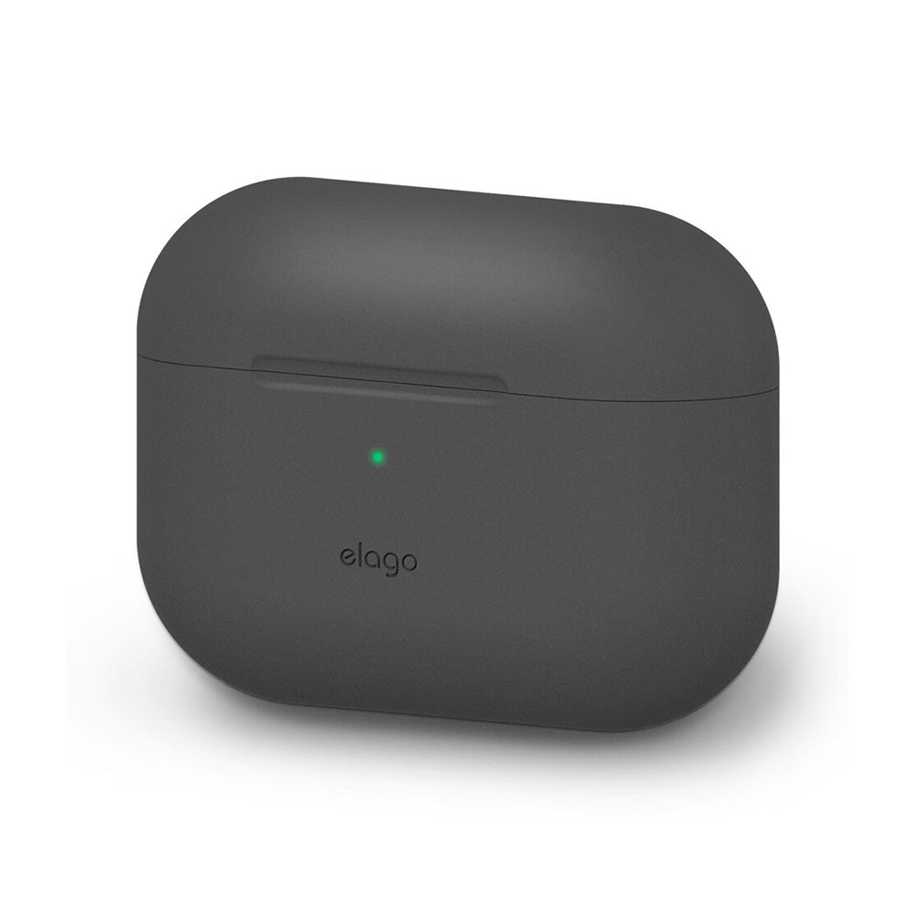 Elago Basic Slim Case for Apple AirPods Pro - Protective Silicone Cover (Dark Grey) (4792967790692)