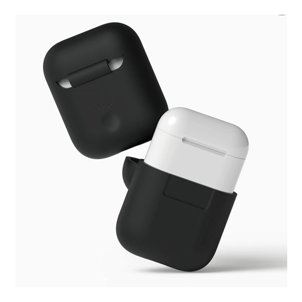 1 Pair for AirPods Max Headphone Silicone Ear Cap Cover Earpad Protective  Shell - Black Wholesale