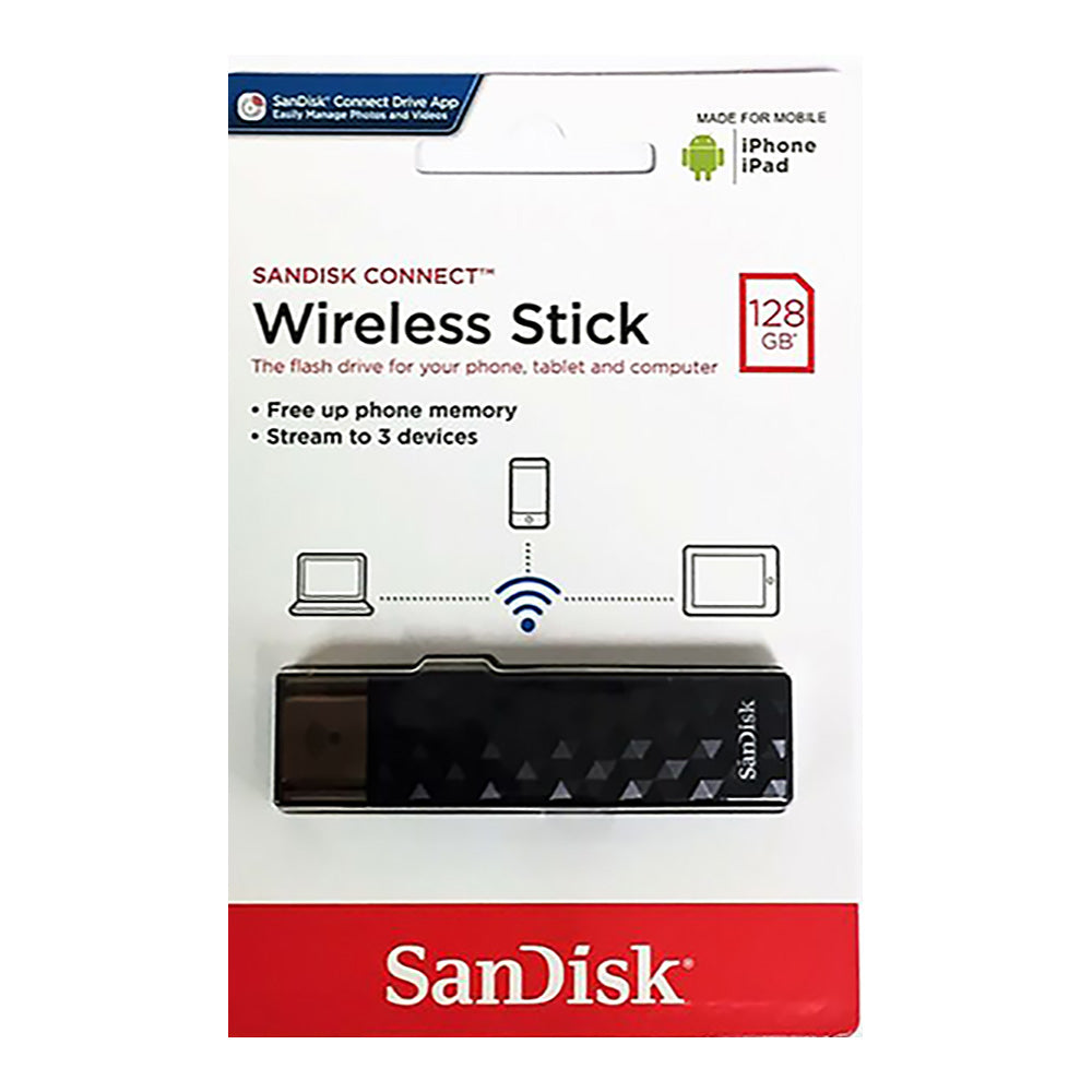 Sandisk Connect Wireless Stick 128GB (4627409371236)