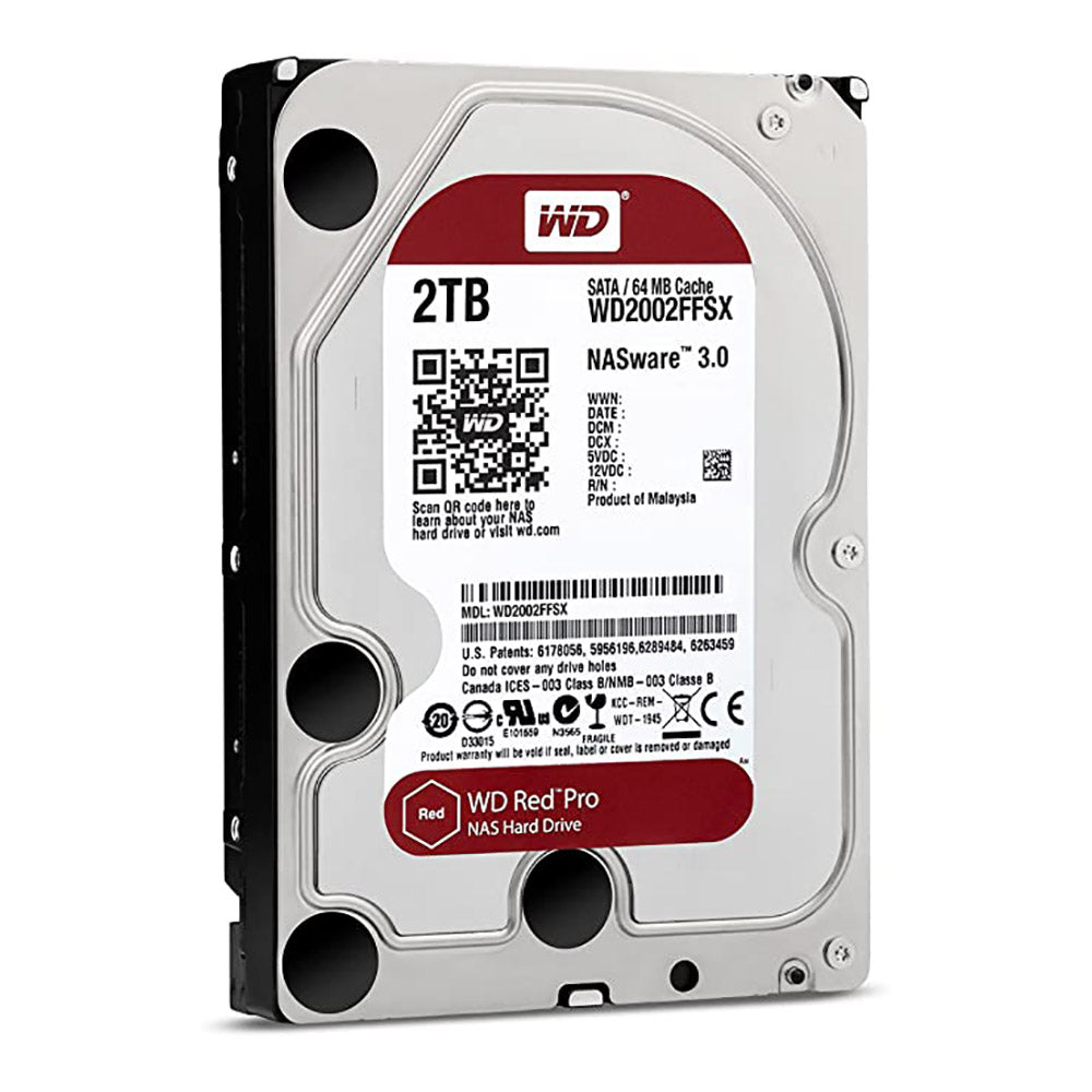 WD Red Internal Hard Drive 3.5 Inch 2TB (4765708484708)