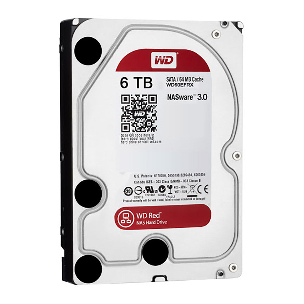 WD Red Internal Hard Drive 3.5 Inch 6TB (4765776248932)
