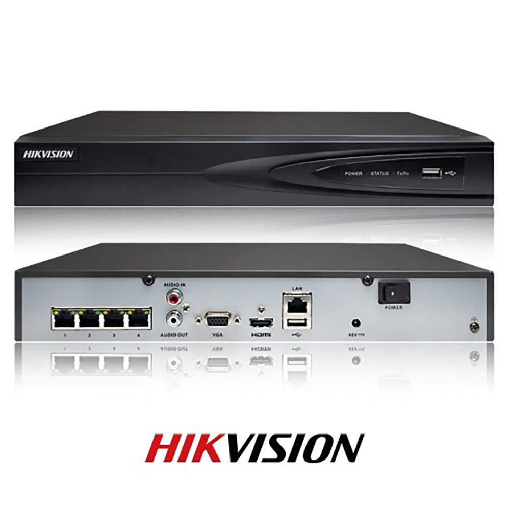Hikvision PoE NVR 4 Channel DS-7604NI-1/4P (4788295106660)
