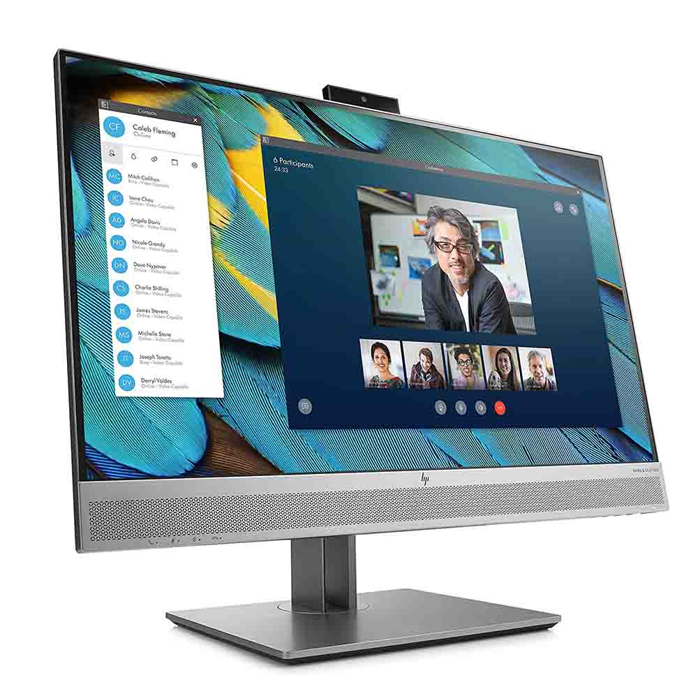 HP EliteDisplay E243m 23.8" FHD Monitor with Pop-up Webcam & Audio